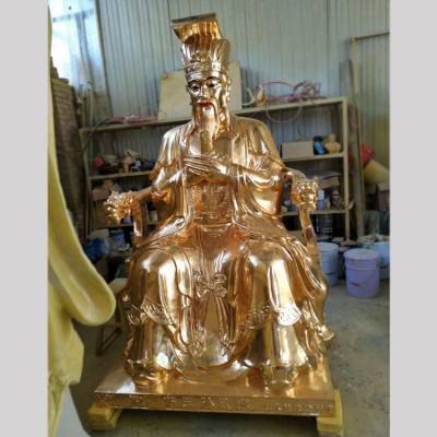 纯铜八仙佛像的工艺与传承——昌盛铜雕厂的铸造艺术