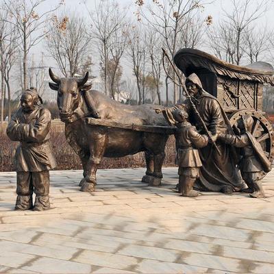 湖南铜雕艺术 铸铜雕塑人物的精湛传承与创新